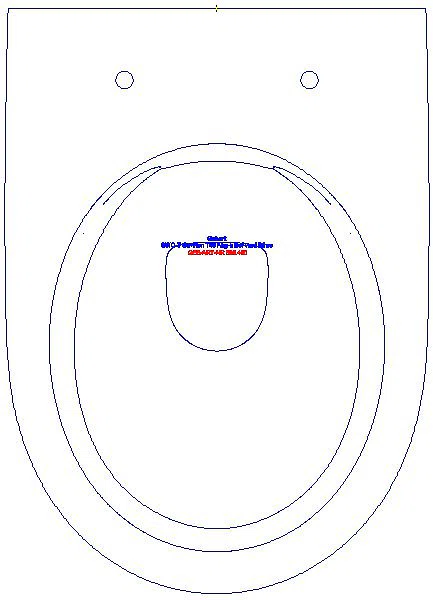 Renova Stand-WC Tiefspüler, Abg.horiz teilgeschlossene Form, Rimfree, KeraTect_500.480.01.8_G