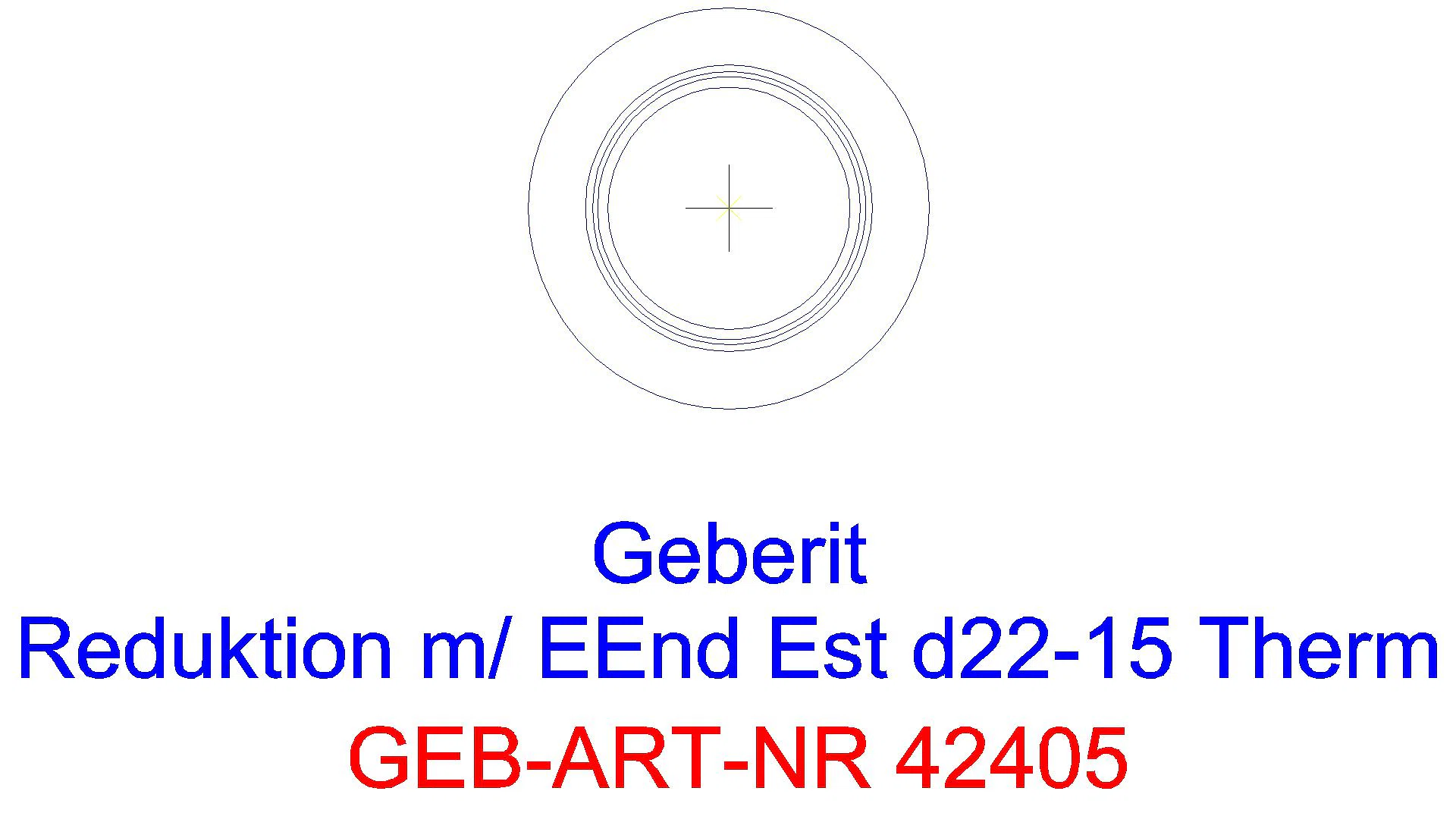 GE Mapress Therm Reduktion mit Einschubende d18-15_42405_a