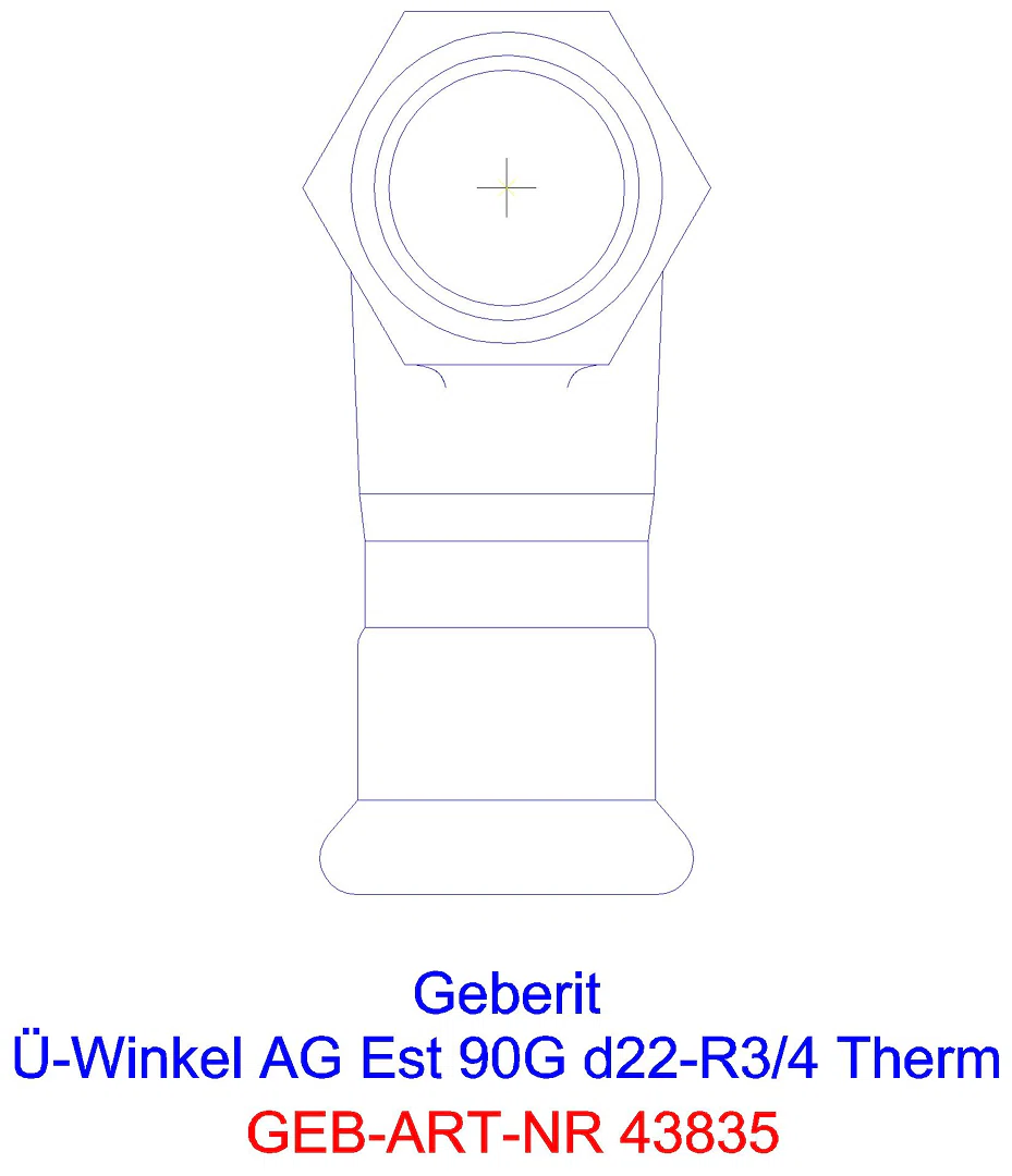 GE Mapress Therm Übergangswinkel 90Gr mit AG d18-R1/2_43835_a