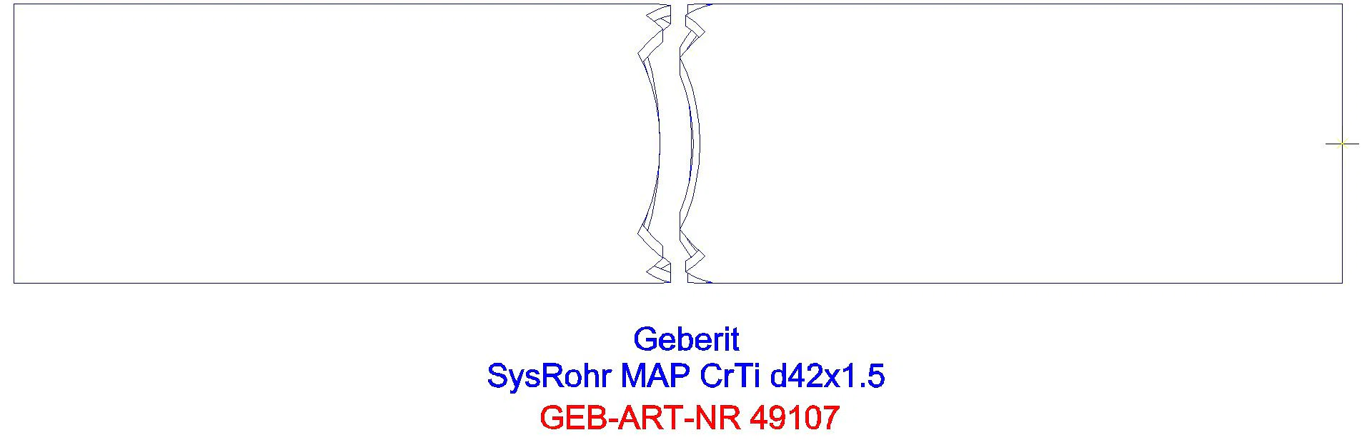 GE Mapress Therm Systemrohr CrTi d35x1,5 L:6m_49107_l