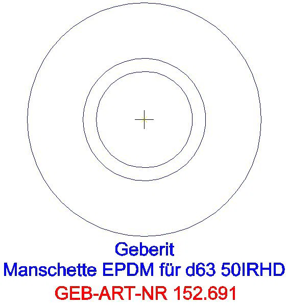 GE Manschette EPDM für d63 d 32x57 mm_152.691.00.1_G