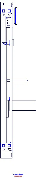 GE GIS Element für Urinal, 114 cm, Universal_461.621.00.1_L