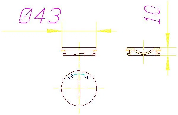 DALLMER Reinigungsschraube zu 54, 55, 57, 57AK, 58, 71