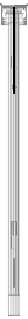 HEWI SK-Griff Duo (B), re, PRH, 900, WC- Spül (E-Ausf.),plvb weiß tiefmatt
