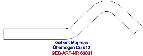GE Mapress Kupfer Überbogen d12_60801_A