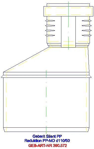 GE Silent-PP Reduktion exzentrisch d110/50_390.572.14.1_A