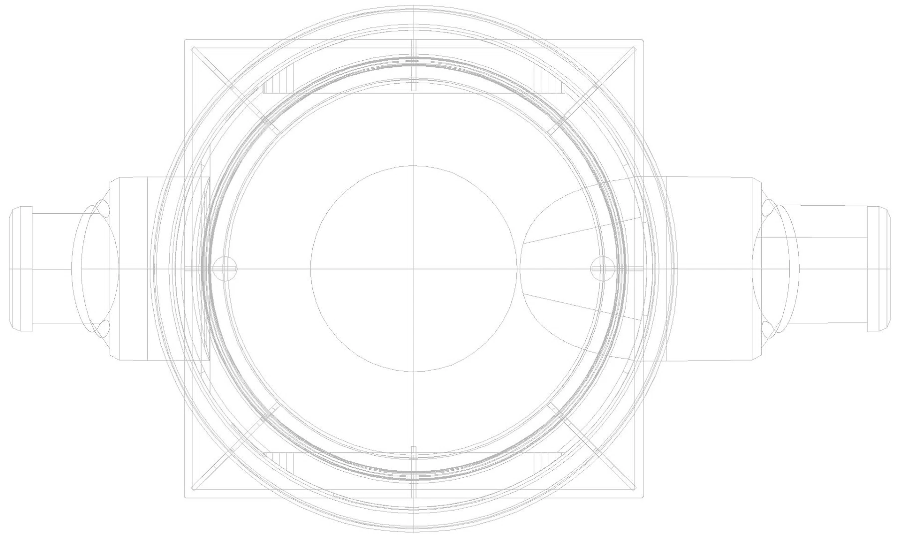 KESSEL-Probenahmeschacht DN100 Kl.A (3D)