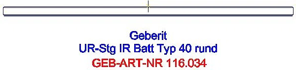 GE Typ 40 UR-Strg. m. elektron. Sp-Ausl. Batt.-Betr., Round, schw-chr. gebü./Etc_116034QD1_G