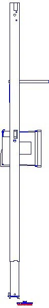 GE Duofix Element f. WT, 112 cm elektr. Standarmatur mit UP-Funktionsbox_111551002_L