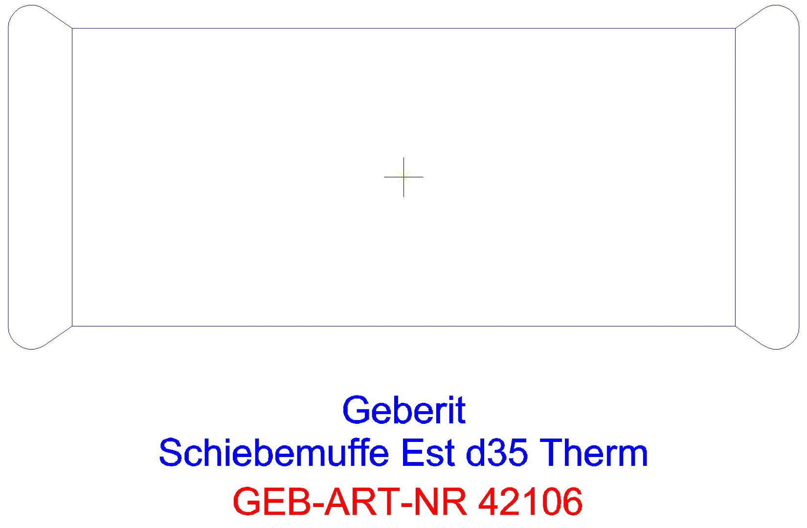 GE Mapress Therm Schiebemuffe d35 _42106_l