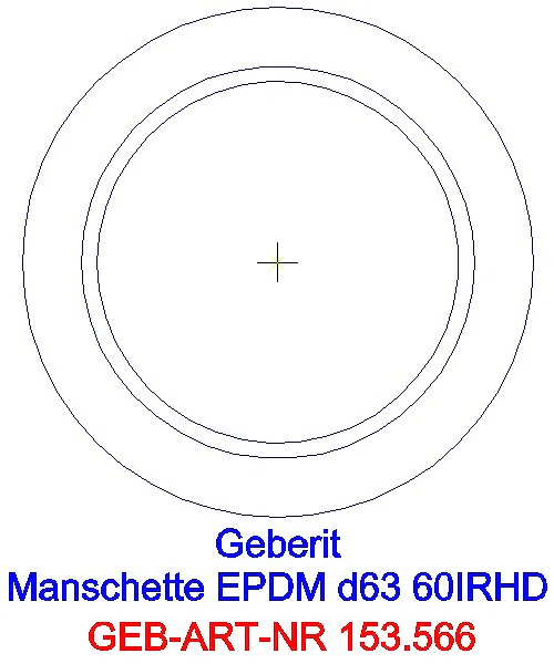 GE Manschette EPDM für d63 d 50x58 mm_153.566.16.1_A