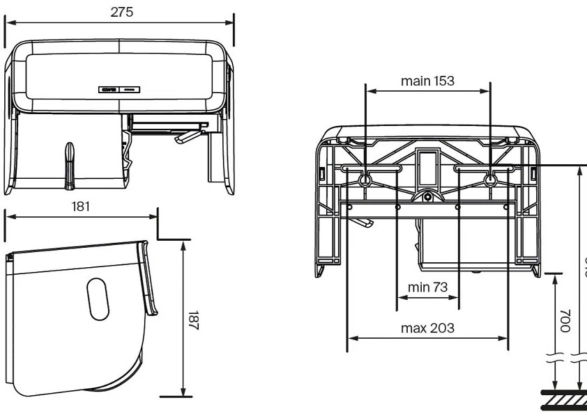 CWS PureLine Toilet Paper Universal _1701782