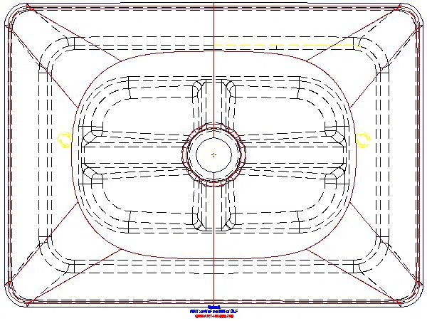 VariForm Aufsatz-WT, rechteckig 55x40cm, o. Hl, o. Ül._500.779.01.2_G