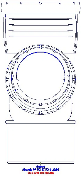 GE Silent-Pro Bogenabzweig 87,5Gr d125/90_393.650.14.1_A