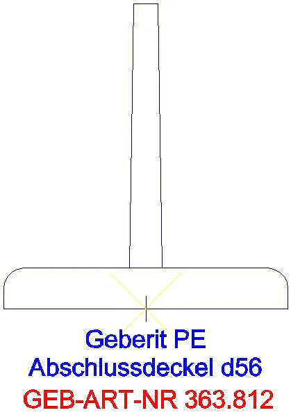 GE PE Enddeckel d56_363.812.16.1_L