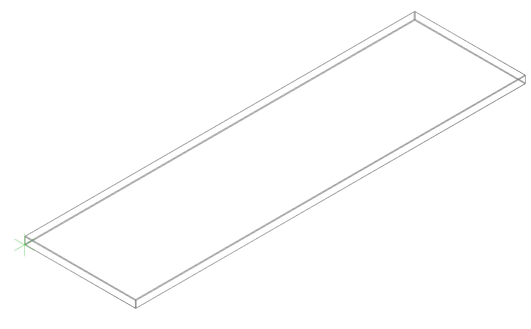 HEWI Glasplatte Ser 477 aus Klarglas, 407mm breit