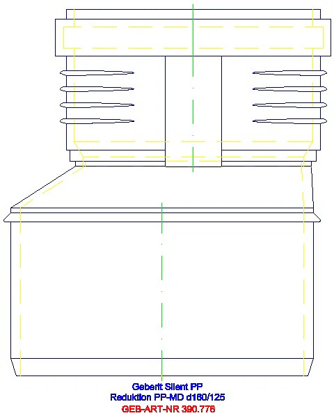 GE Silent-PP Reduktion exzentrisch d160/125_390.776.14.1_A