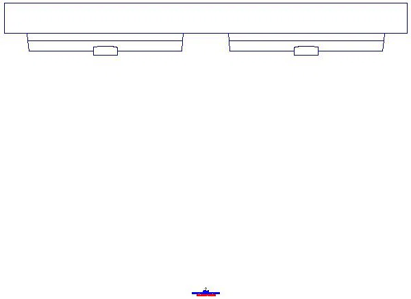 iCon Doppelwaschtisch, 120x48,5cm m. Hl., m. Ül._124120000_A