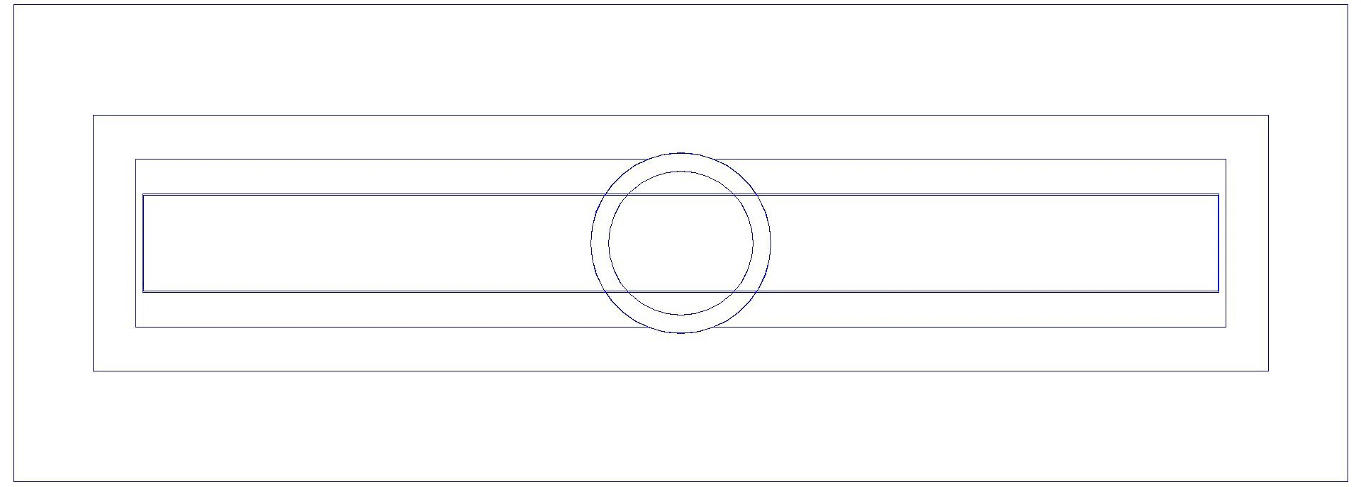 KESSEL-Aufsatzstück Linearis Comfort L: 750 mm, System 125, WaD (3D)