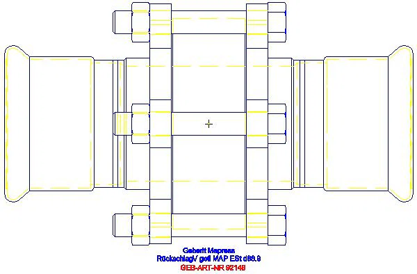 GE Mapress Rückschlagventil NPW geflanscht d88,9_92148_A