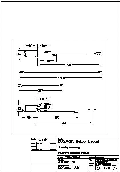 Elektronikmodul, A3000open, für 3-Wege-Ventil, 24 VDC, ZAQUA076