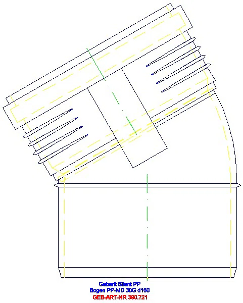 GE Silent-PP Bogen 30Gr d160_390.721.14.1_A