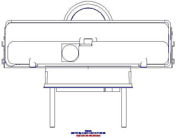 GE GIS Element f. WWC, 114 cm, mit Sigma UP-SPK 12cm u. Power & Connect Box_461301006_G