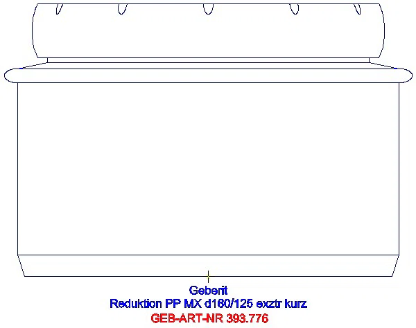 GE Silent-Pro Reduktion exzentrisch d160/125_393.776.14.1_A