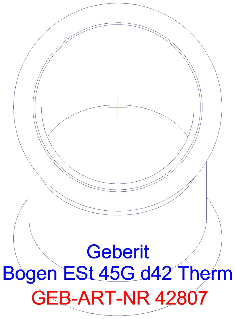GE Mapress Therm Bogen 45Gr d42 _42807_a