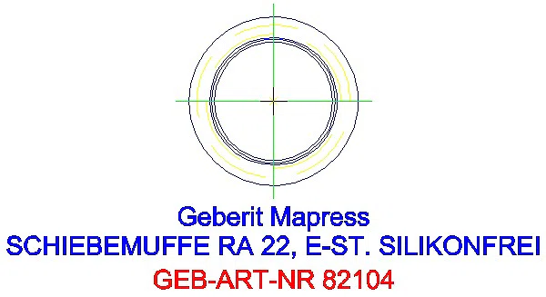 GE Mapress Edelstahl Schiebemuffe d22 (LABS-frei)_82104_L