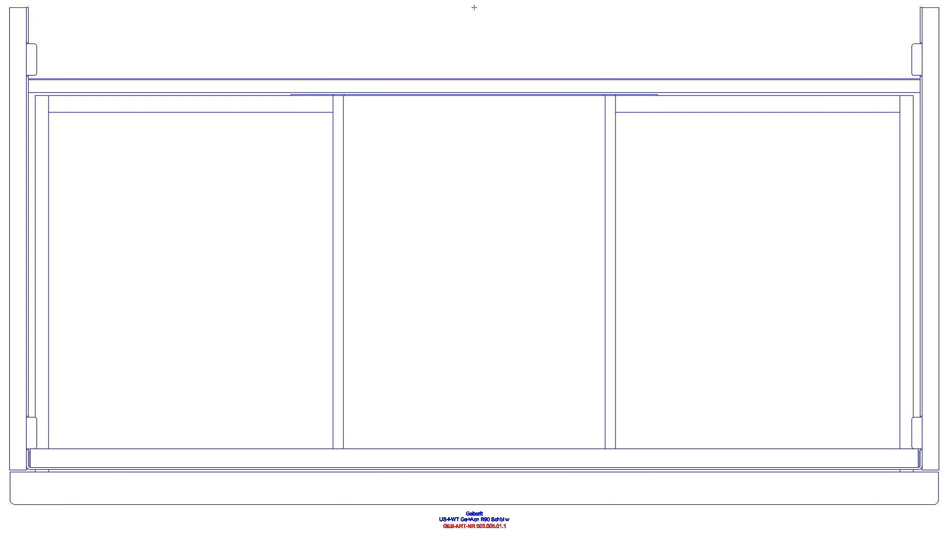 Acanto US für WT B:90cm, 1 Schubl. 1 i.Schubl., weiß hgl._503005011_g