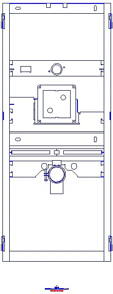 GE GIS Element für Urinal, 114 cm-132 cm Universal, für verd. UR-Strg._461.689.00.1_A