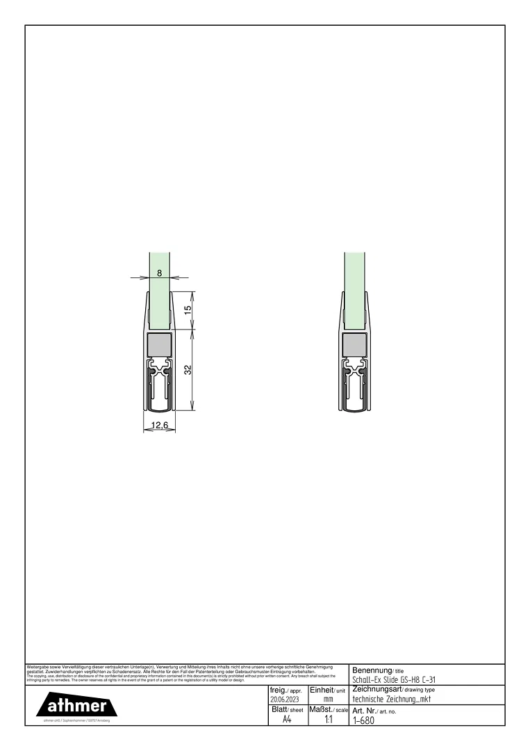 1-680 Schall-Ex Slide GS-H8 C-31