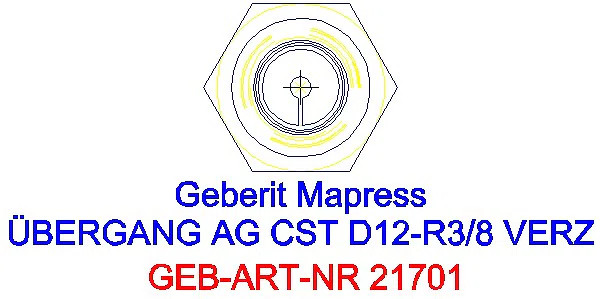GE Mapress C-Stahl Übergang mit AG d12-R3/8 verzinkt_21701_L
