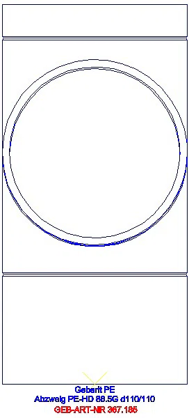 GE PE Abzweig 88,5Gr d110/110_367.185.16.1_L
