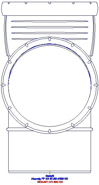 GE Silent-Pro Abzweig 87,5Gr d160/160_393.753.14.1_A