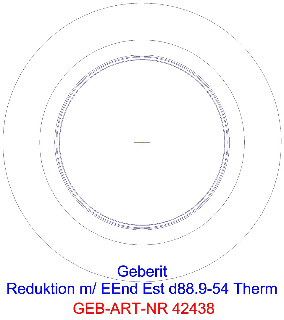 GE Mapress Therm Reduktion mit Einschubende d76,1-54_42438_a