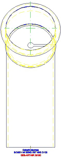 GE Mapress Edelstahl Bogen 60Gr d108 mit Einschubende_36180_L