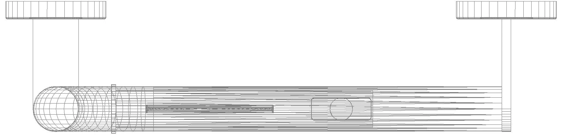 HEWI Winkelgriff, d:30, PRH, A1:600, W1:300, re, chrom