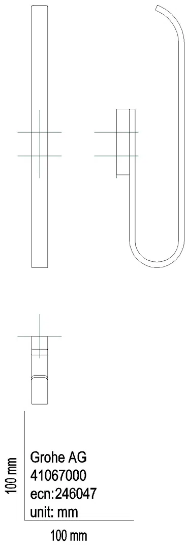 GROHE Reserve-WC-Papierhalter Selection 41067 supersteel