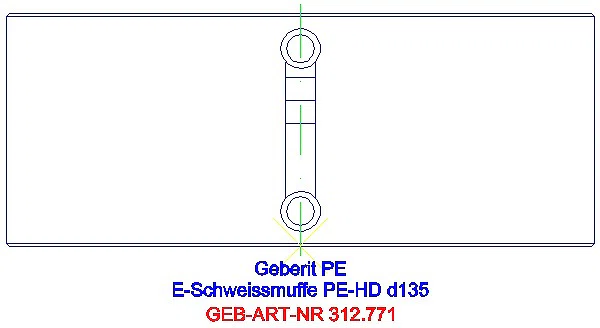 GE Elektroschweissmuffe d135_312.771.16.1_G