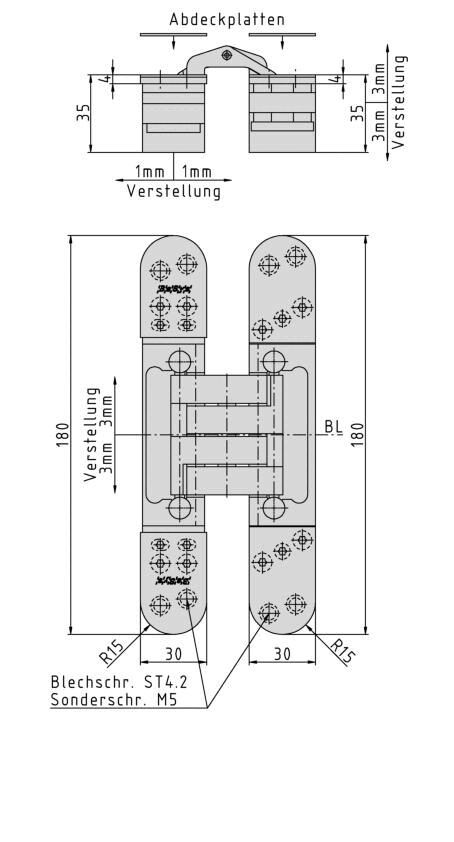 BaSys - Bartels Systembeschläge - PIVOTA ® DX 65 3-D DESIGN