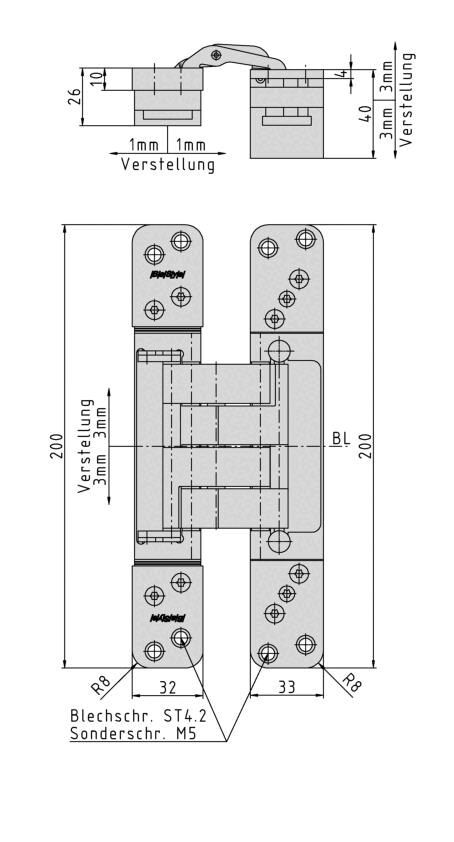 BaSys - Bartels Systembeschläge - PIVOTA ® DX 80 3-D ZA