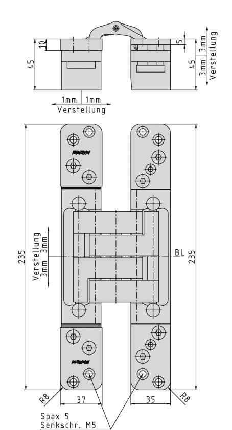 BaSys - Bartels Systembeschläge - PIVOTA ® DX 180 3-D