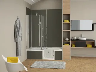 Duschbadewanne DUO