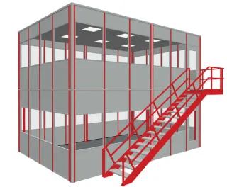 Industrie-Trennwände Industrie-Trennwände