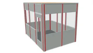 Industrie-Trennwände Industrie-Trennwände