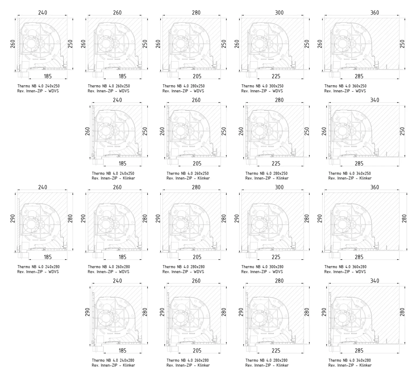 Thermo NB 4.0® Neubauaufsatzkasten für Rollläden, Raffstore und Tuchverschattung Thermo NB 4.0® Neubauaufsatzkasten für Rollläden, Raffstore und Tuchverschattung