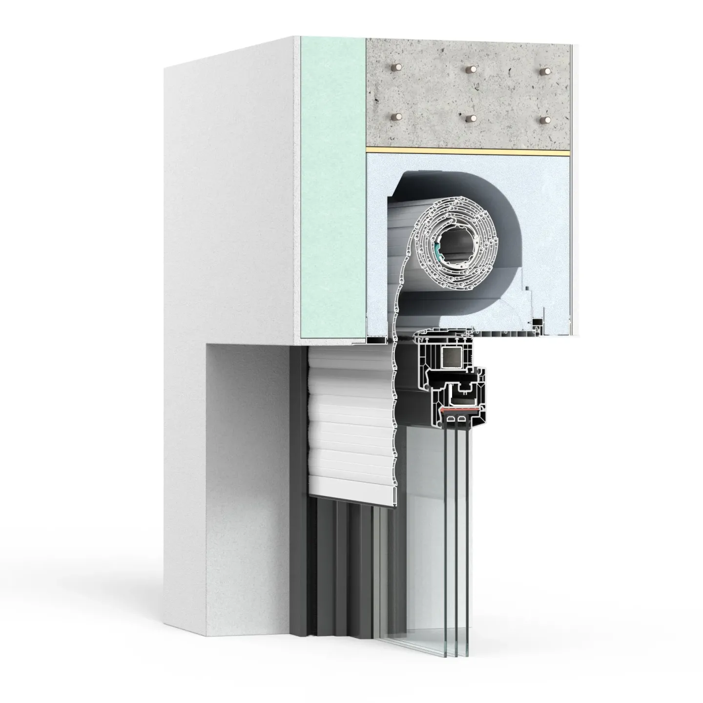 Thermo NB 4.0® Neubauaufsatzkasten für Rollläden, Raffstore und Tuchverschattung Thermo NB 4.0® Neubauaufsatzkasten für Rollläden, Raffstore und Tuchverschattung