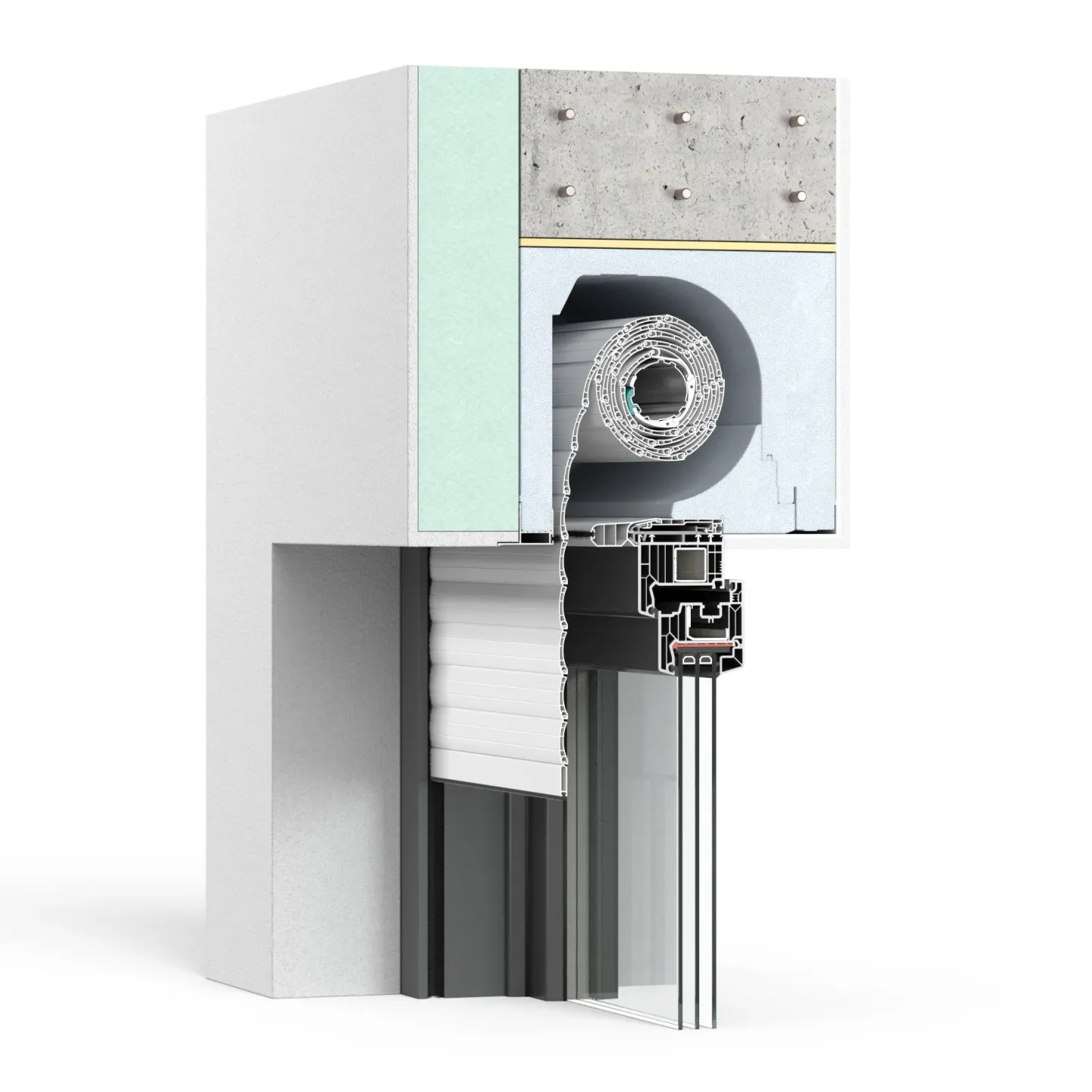 Thermo NB 4.0® Neubauaufsatzkasten für Rollläden, Raffstore und Tuchverschattung Thermo NB 4.0® Neubauaufsatzkasten für Rollläden, Raffstore und Tuchverschattung